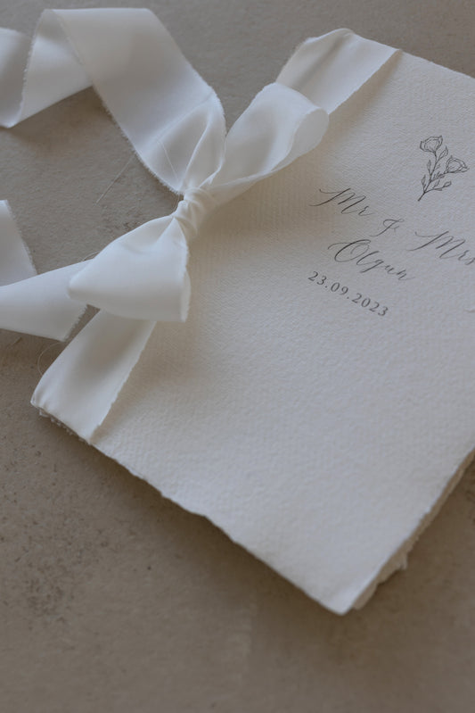 Handmade Guestbook