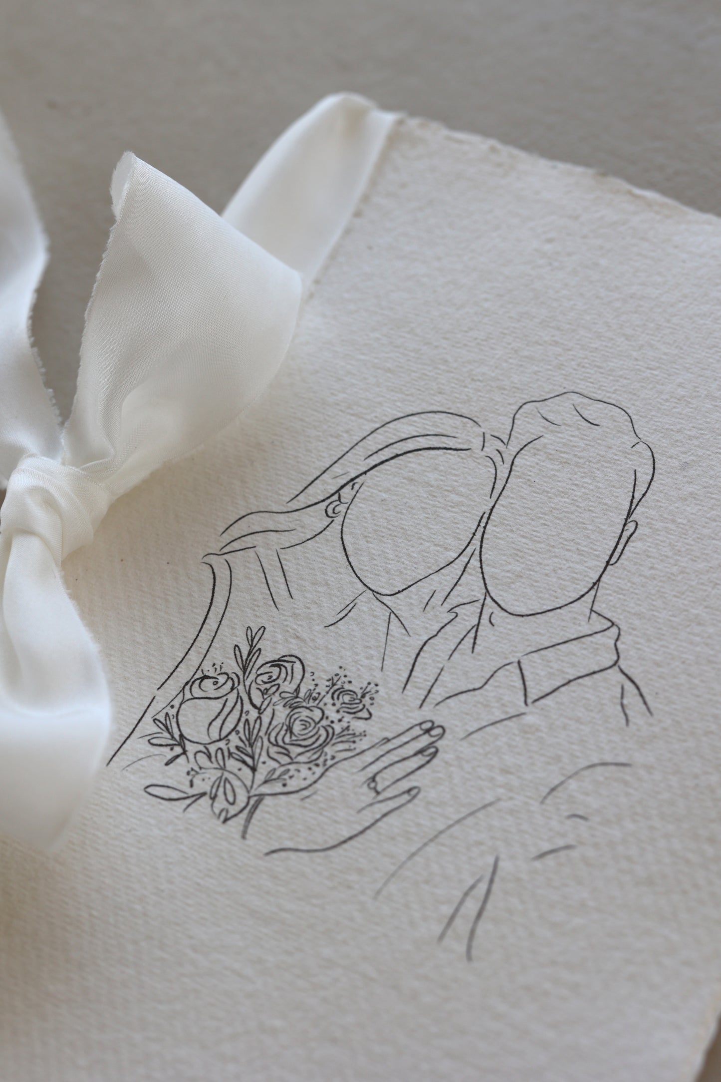 Handmade Lineart Guestbook